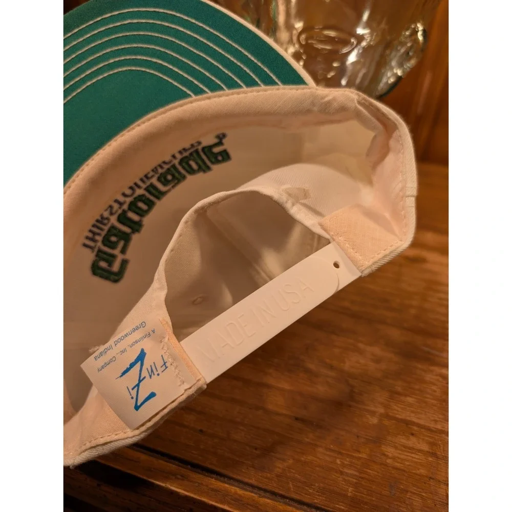Vintage Finlinson 90s Streetwear Gatorade Hat Cap Mens Snapback USA White #1103
